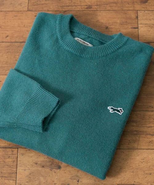 URBAN RESEARCH DOORS / アーバンリサーチ ドアーズ ニット・セーター | 『別注』『ユニセックス』PENNEYS×DOORS THE FOX クルーネックスフレニット(グリーン)