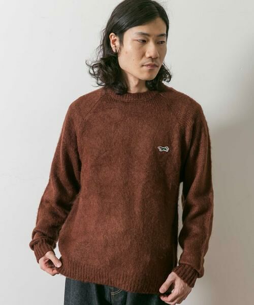 URBAN RESEARCH DOORS / アーバンリサーチ ドアーズ ニット・セーター | 『別注』『ユニセックス』PENNEYS×DOORS THE FOX モヘアタッチクルーネックニット | 詳細1