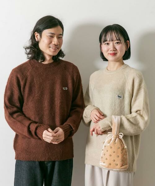 URBAN RESEARCH DOORS / アーバンリサーチ ドアーズ ニット・セーター | 『別注』『ユニセックス』PENNEYS×DOORS THE FOX モヘアタッチクルーネックニット | 詳細13