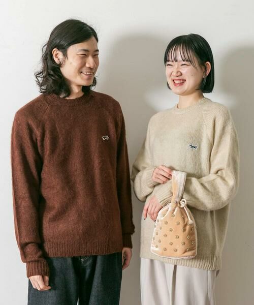 URBAN RESEARCH DOORS / アーバンリサーチ ドアーズ ニット・セーター | 『別注』『ユニセックス』PENNEYS×DOORS THE FOX モヘアタッチクルーネックニット | 詳細14