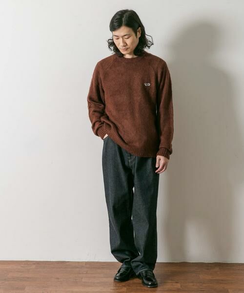 URBAN RESEARCH DOORS / アーバンリサーチ ドアーズ ニット・セーター | 『別注』『ユニセックス』PENNEYS×DOORS THE FOX モヘアタッチクルーネックニット | 詳細4