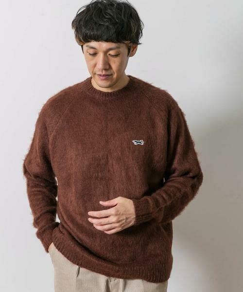 URBAN RESEARCH DOORS / アーバンリサーチ ドアーズ ニット・セーター | 『別注』『ユニセックス』PENNEYS×DOORS THE FOX モヘアタッチクルーネックニット | 詳細5