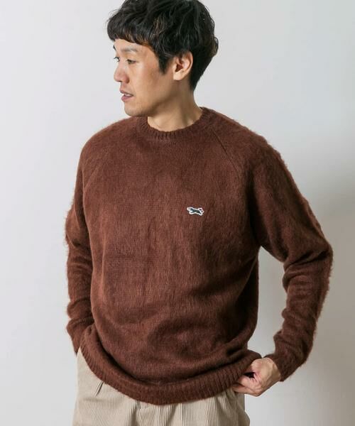 URBAN RESEARCH DOORS / アーバンリサーチ ドアーズ ニット・セーター | 『別注』『ユニセックス』PENNEYS×DOORS THE FOX モヘアタッチクルーネックニット | 詳細6
