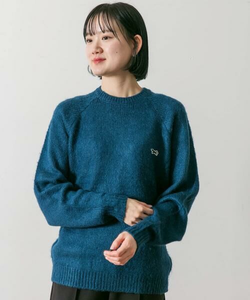 URBAN RESEARCH DOORS / アーバンリサーチ ドアーズ ニット・セーター | 『別注』『ユニセックス』PENNEYS×DOORS THE FOX モヘアタッチクルーネックニット | 詳細24