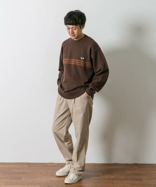 URBAN RESEARCH DOORS / アーバンリサーチ ドアーズ ニット・セーター | 『別注』PENNEYS×DOORS　THE FOX ボーダーCNニット | 詳細7