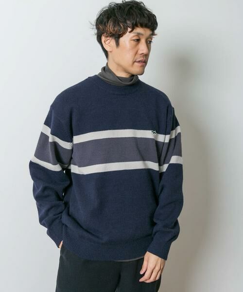 URBAN RESEARCH DOORS / アーバンリサーチ ドアーズ ニット・セーター | 『別注』PENNEYS×DOORS　THE FOX ボーダーCNニット | 詳細14