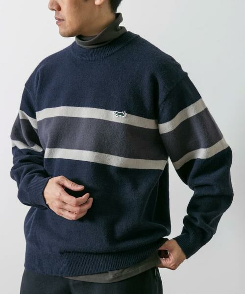 URBAN RESEARCH DOORS / アーバンリサーチ ドアーズ ニット・セーター | 『別注』PENNEYS×DOORS　THE FOX ボーダーCNニット | 詳細17