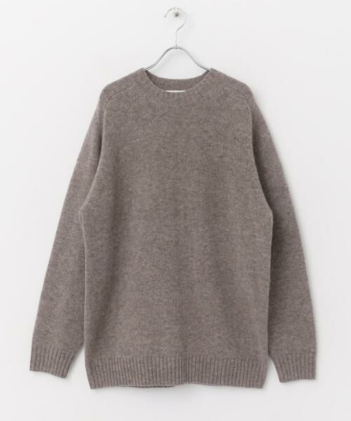 URBAN RESEARCH DOORS / アーバンリサーチ ドアーズ ニット・セーター | 『4サイズ展開』手洗い可 WOOL100% クルーネックニット | 詳細10