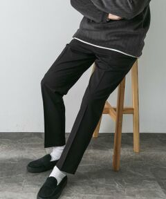 URBAN RESEARCH DOORS / アーバンリサーチ ドアーズ その他パンツ | 裏起毛ストレッチテーパードトラウザー