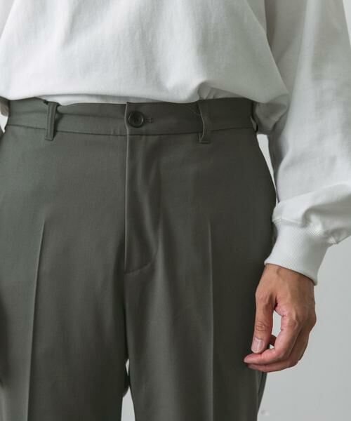 URBAN RESEARCH DOORS / アーバンリサーチ ドアーズ その他パンツ | 裏起毛ストレッチテーパードトラウザー | 詳細10