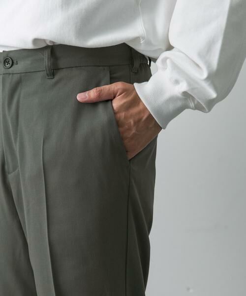 URBAN RESEARCH DOORS / アーバンリサーチ ドアーズ その他パンツ | 裏起毛ストレッチテーパードトラウザー | 詳細11