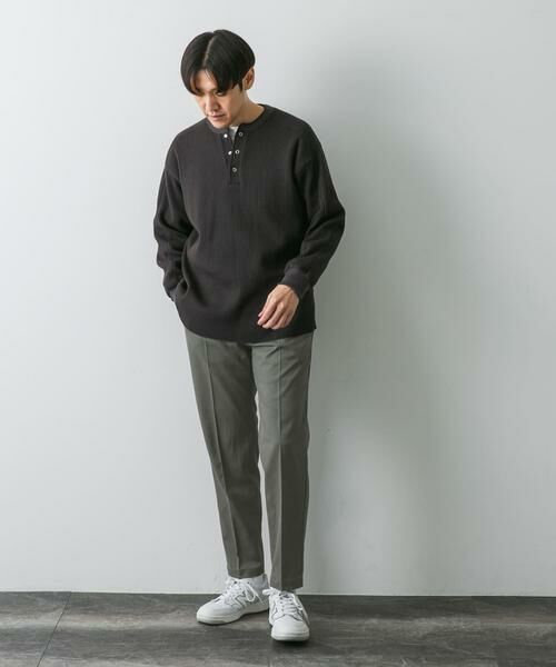 URBAN RESEARCH DOORS / アーバンリサーチ ドアーズ その他パンツ | 裏起毛ストレッチテーパードトラウザー | 詳細5