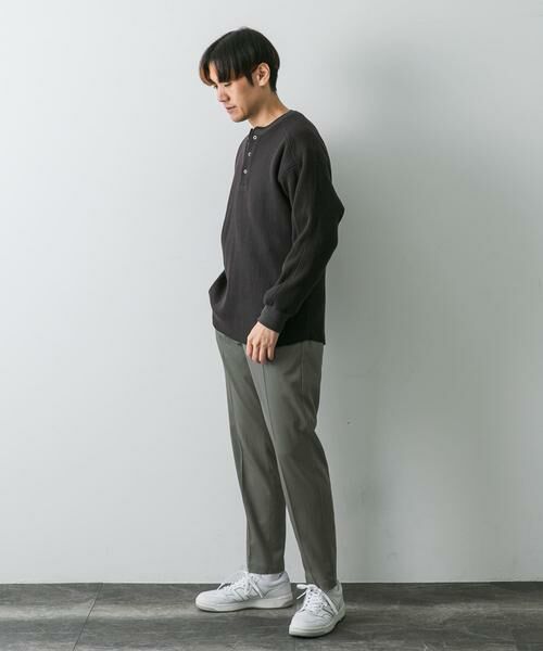 URBAN RESEARCH DOORS / アーバンリサーチ ドアーズ その他パンツ | 裏起毛ストレッチテーパードトラウザー | 詳細6