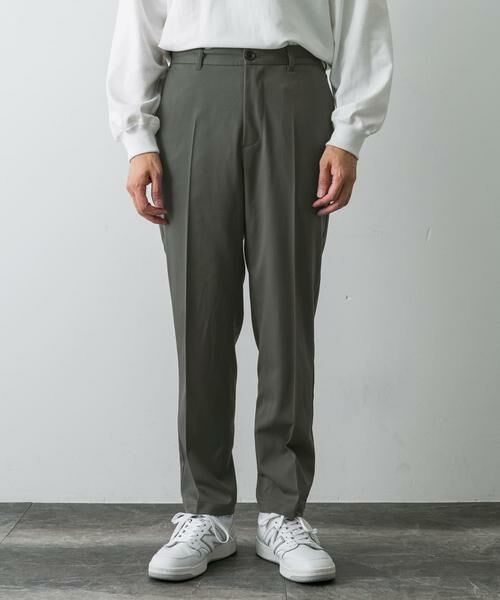 URBAN RESEARCH DOORS / アーバンリサーチ ドアーズ その他パンツ | 裏起毛ストレッチテーパードトラウザー | 詳細7