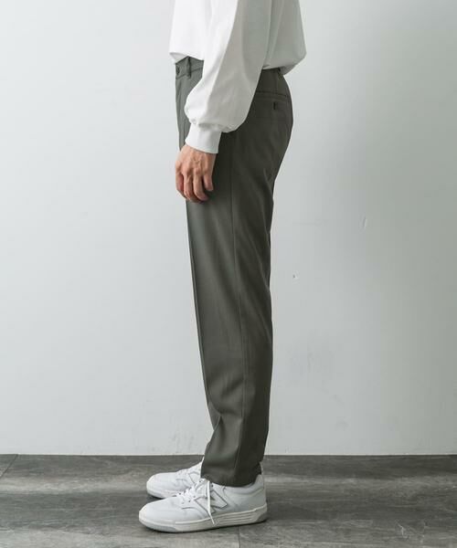 URBAN RESEARCH DOORS / アーバンリサーチ ドアーズ その他パンツ | 裏起毛ストレッチテーパードトラウザー | 詳細8