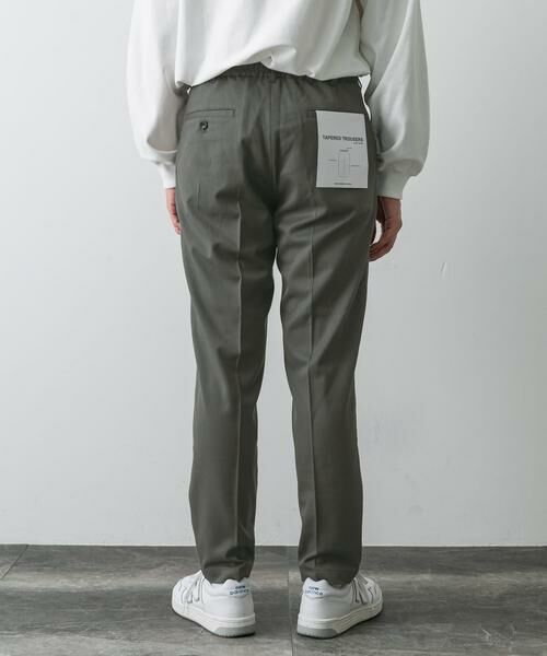 URBAN RESEARCH DOORS / アーバンリサーチ ドアーズ その他パンツ | 裏起毛ストレッチテーパードトラウザー | 詳細9
