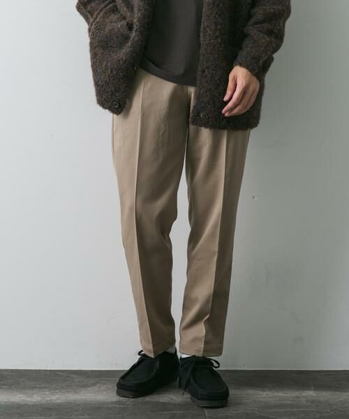 URBAN RESEARCH DOORS / アーバンリサーチ ドアーズ その他パンツ | 裏起毛ストレッチテーパードトラウザー | 詳細15