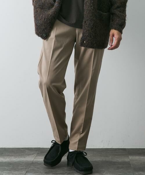 URBAN RESEARCH DOORS / アーバンリサーチ ドアーズ その他パンツ | 裏起毛ストレッチテーパードトラウザー | 詳細17