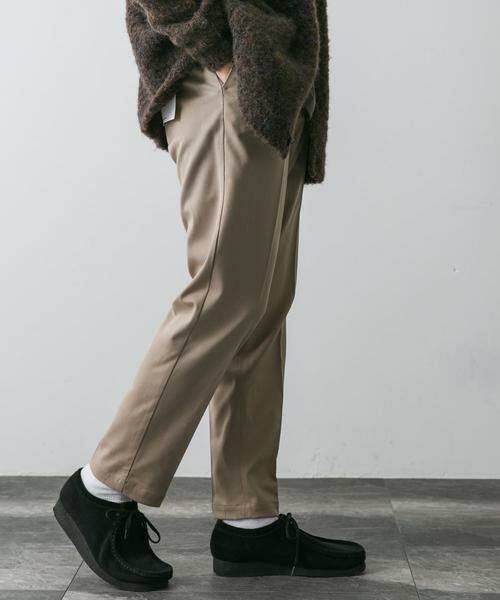 URBAN RESEARCH DOORS / アーバンリサーチ ドアーズ その他パンツ | 裏起毛ストレッチテーパードトラウザー | 詳細18