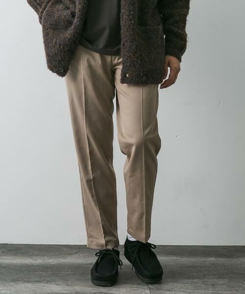 URBAN RESEARCH DOORS / アーバンリサーチ ドアーズ その他パンツ | 裏起毛ストレッチテーパードトラウザー | 詳細19