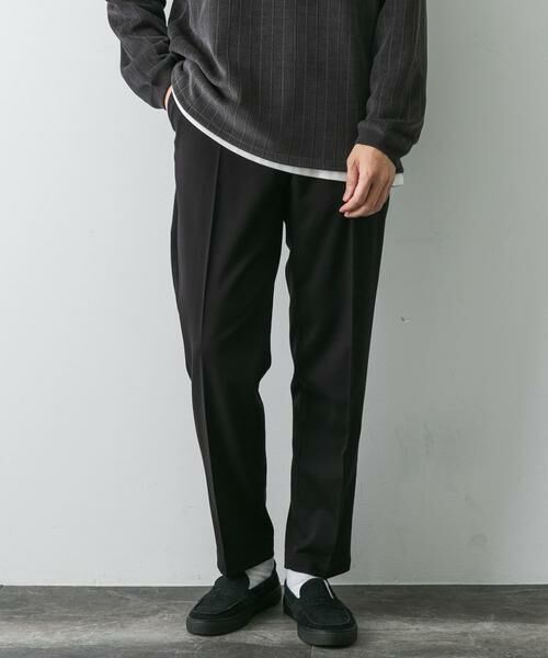 URBAN RESEARCH DOORS / アーバンリサーチ ドアーズ その他パンツ | 裏起毛ストレッチテーパードトラウザー | 詳細26