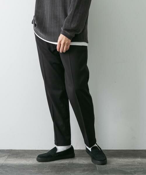 URBAN RESEARCH DOORS / アーバンリサーチ ドアーズ その他パンツ | 裏起毛ストレッチテーパードトラウザー | 詳細27