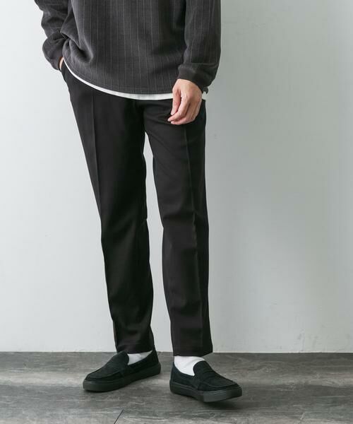 URBAN RESEARCH DOORS / アーバンリサーチ ドアーズ その他パンツ | 裏起毛ストレッチテーパードトラウザー | 詳細29