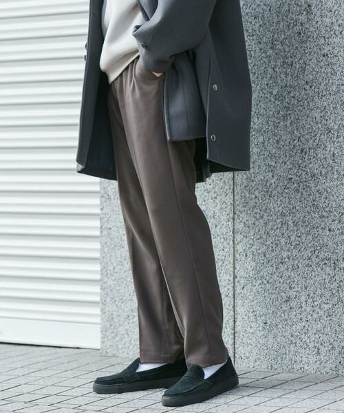 URBAN RESEARCH DOORS / アーバンリサーチ ドアーズ その他パンツ | ウールライクテーパードトラウザー | 詳細10