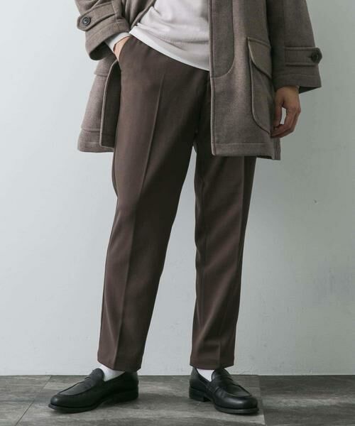 URBAN RESEARCH DOORS / アーバンリサーチ ドアーズ その他パンツ | ウールライクテーパードトラウザー | 詳細13