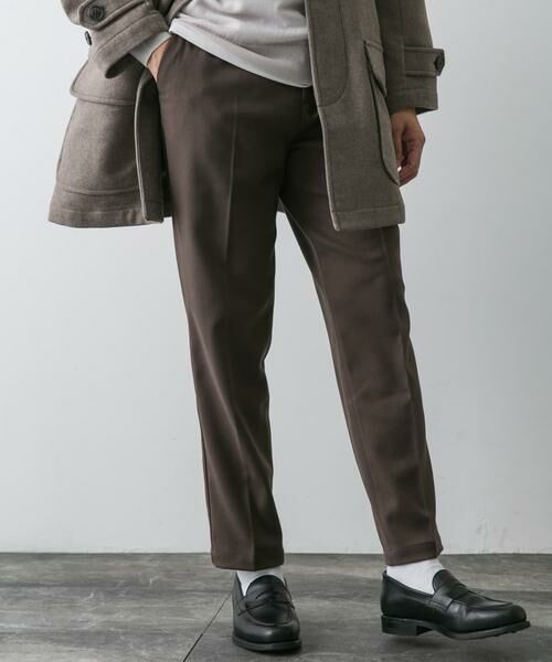 URBAN RESEARCH DOORS / アーバンリサーチ ドアーズ その他パンツ | ウールライクテーパードトラウザー | 詳細15