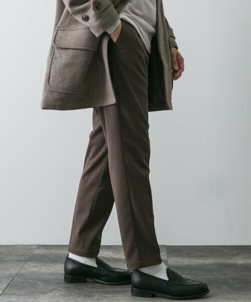 URBAN RESEARCH DOORS / アーバンリサーチ ドアーズ その他パンツ | ウールライクテーパードトラウザー | 詳細17