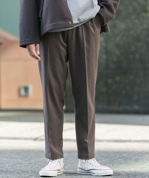 URBAN RESEARCH DOORS / アーバンリサーチ ドアーズ その他パンツ | ウールライクテーパードトラウザー | 詳細2