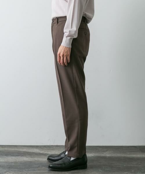 URBAN RESEARCH DOORS / アーバンリサーチ ドアーズ その他パンツ | ウールライクテーパードトラウザー | 詳細23