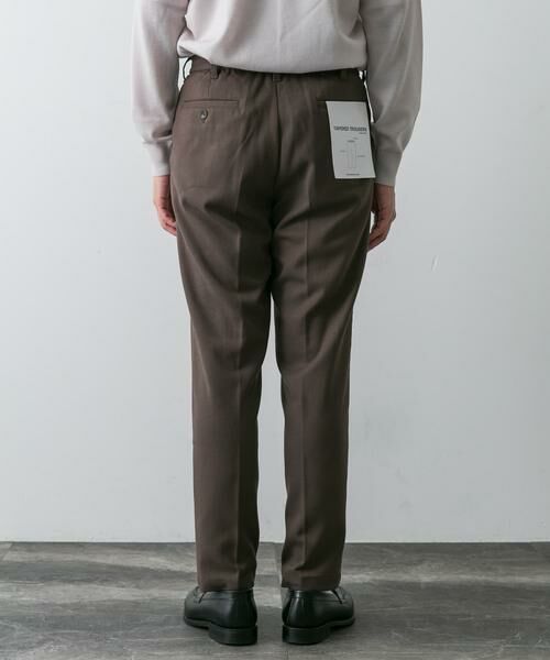 URBAN RESEARCH DOORS / アーバンリサーチ ドアーズ その他パンツ | ウールライクテーパードトラウザー | 詳細24