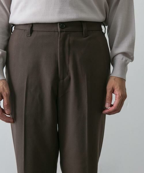 URBAN RESEARCH DOORS / アーバンリサーチ ドアーズ その他パンツ | ウールライクテーパードトラウザー | 詳細25