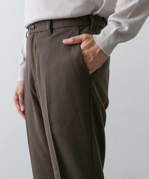 URBAN RESEARCH DOORS / アーバンリサーチ ドアーズ その他パンツ | ウールライクテーパードトラウザー | 詳細26