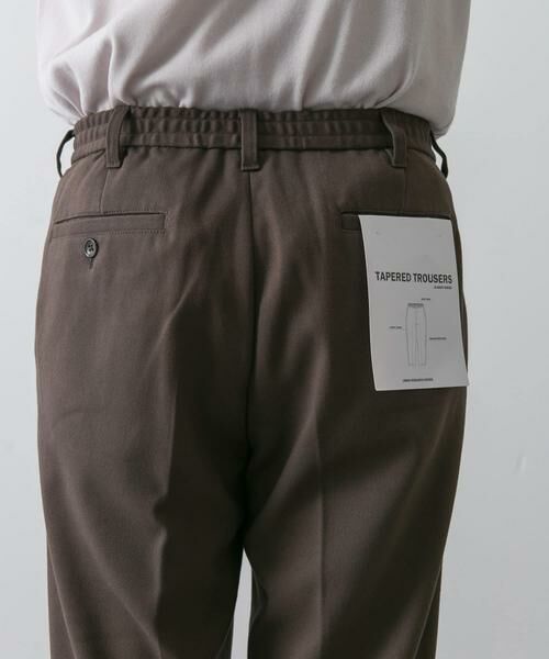 URBAN RESEARCH DOORS / アーバンリサーチ ドアーズ その他パンツ | ウールライクテーパードトラウザー | 詳細27