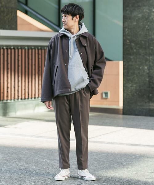 URBAN RESEARCH DOORS / アーバンリサーチ ドアーズ その他パンツ | ウールライクテーパードトラウザー | 詳細6