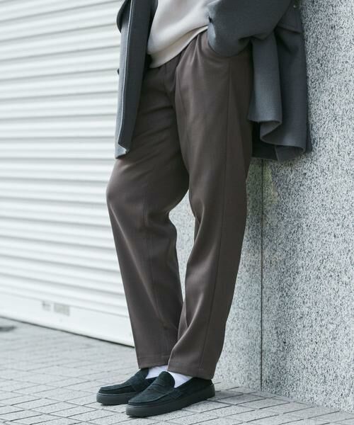 URBAN RESEARCH DOORS / アーバンリサーチ ドアーズ その他パンツ | ウールライクテーパードトラウザー | 詳細7