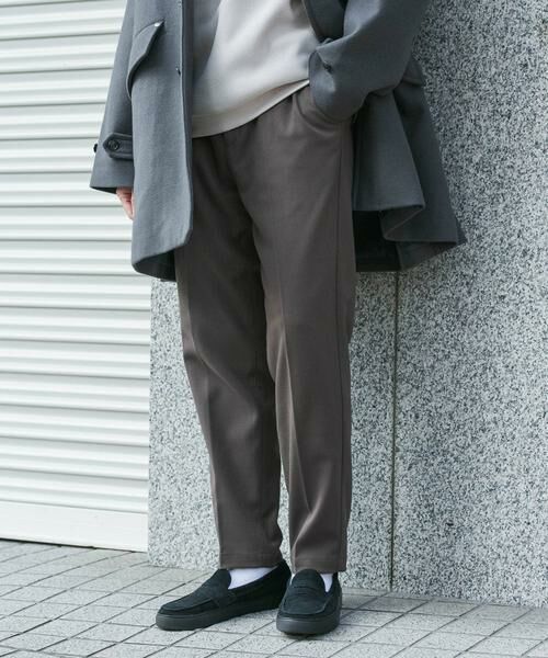 URBAN RESEARCH DOORS / アーバンリサーチ ドアーズ その他パンツ | ウールライクテーパードトラウザー | 詳細8