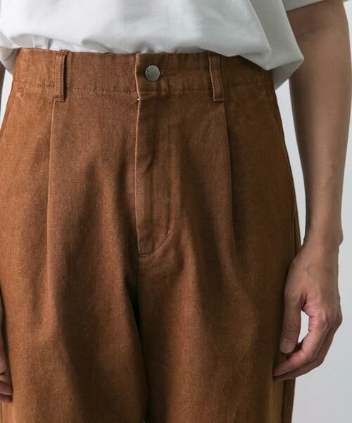 URBAN RESEARCH DOORS / アーバンリサーチ ドアーズ デニムパンツ | ワンタックデニムトラウザー | 詳細15