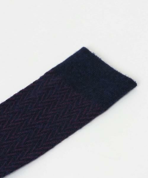 URBAN RESEARCH DOORS / アーバンリサーチ ドアーズ ソックス | 『別注』Anonymous Ism×DOORS　ウールヘリンボーンクルー | 詳細6