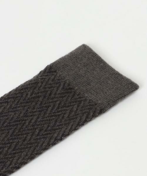 URBAN RESEARCH DOORS / アーバンリサーチ ドアーズ ソックス | 『別注』Anonymous Ism×DOORS　ウールヘリンボーンクルー | 詳細8