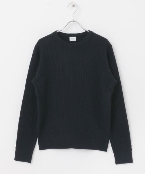 URBAN RESEARCH DOORS / アーバンリサーチ ドアーズ ニット・セーター | ウール混ケーブルコンパクトニット | 詳細14