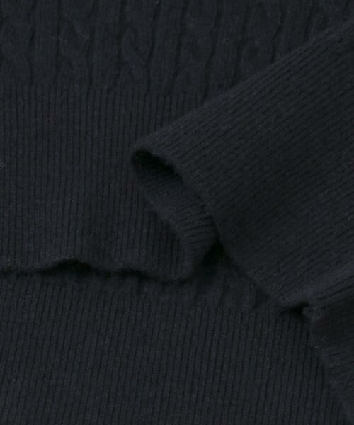 URBAN RESEARCH DOORS / アーバンリサーチ ドアーズ ニット・セーター | ウール混ケーブルコンパクトニット | 詳細16