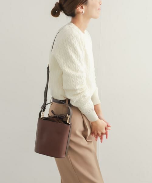 URBAN RESEARCH DOORS / アーバンリサーチ ドアーズ ニット・セーター | ウール混ケーブルコンパクトニット | 詳細27