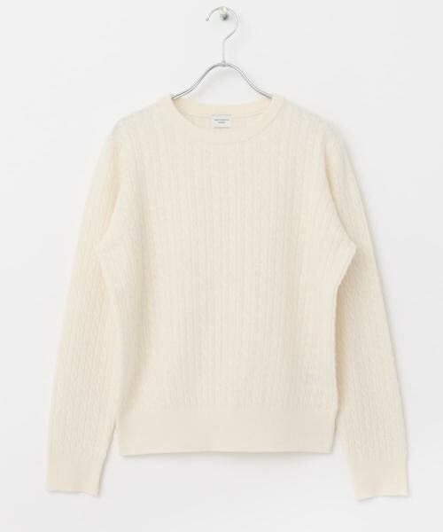 URBAN RESEARCH DOORS / アーバンリサーチ ドアーズ ニット・セーター | ウール混ケーブルコンパクトニット | 詳細30