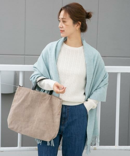 URBAN RESEARCH DOORS / アーバンリサーチ ドアーズ ニット・セーター | ウール混ケーブルコンパクトニット | 詳細18