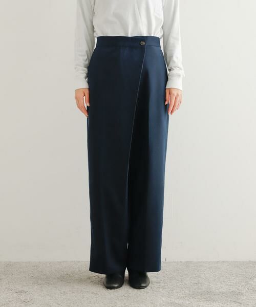 URBAN RESEARCH DOORS / アーバンリサーチ ドアーズ その他パンツ | ラップワイドパンツ | 詳細13