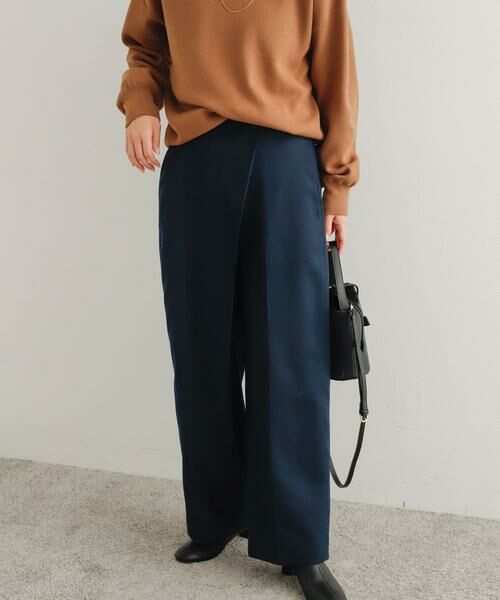 URBAN RESEARCH DOORS / アーバンリサーチ ドアーズ その他パンツ | ラップワイドパンツ | 詳細2